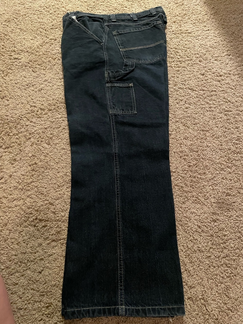 Men's Blue straight -Leg Jeans